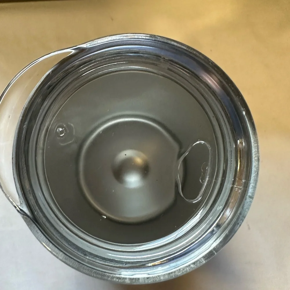 Set of 6 Calm White Tumblers with Lids - Picture 3 of 4